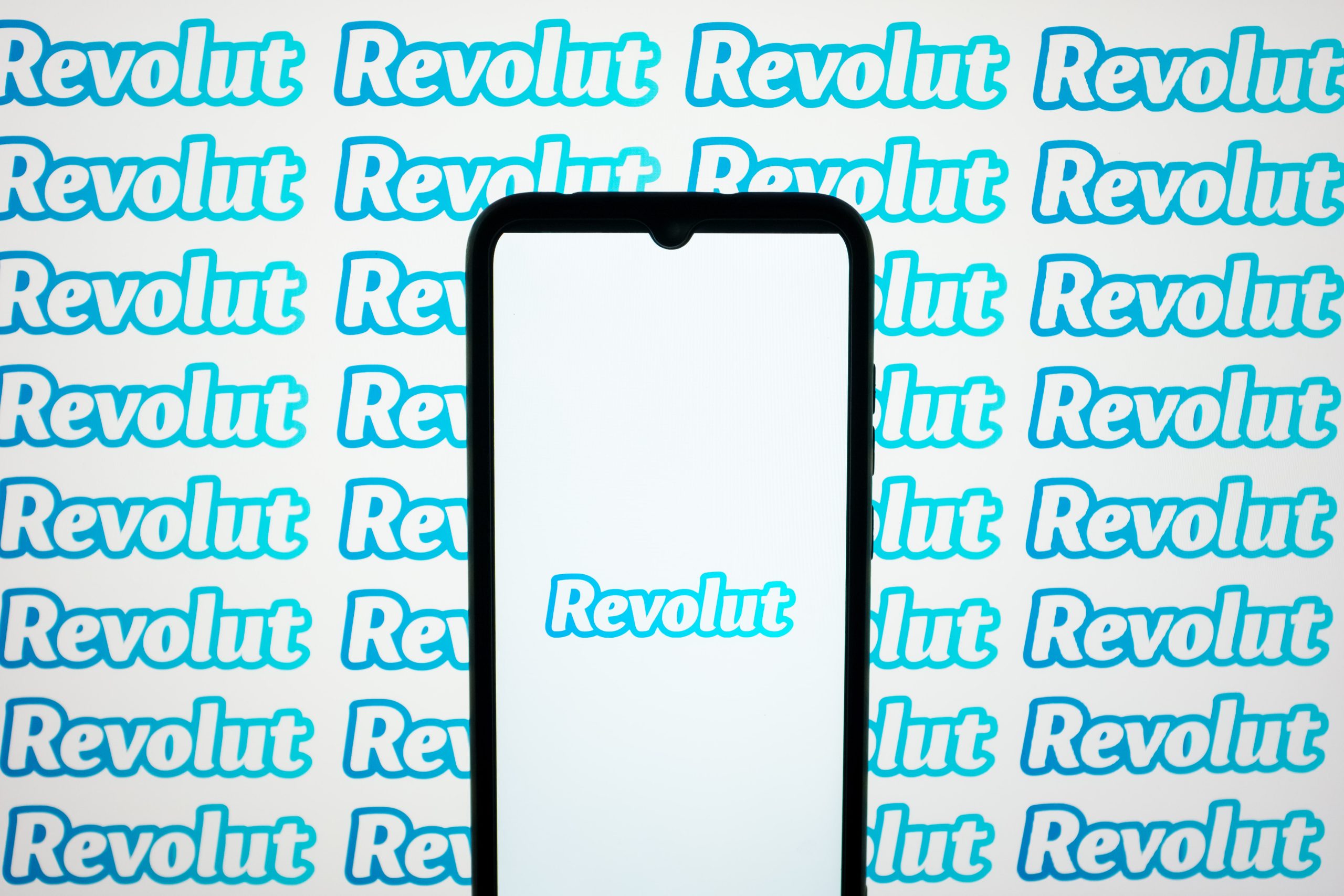 Revolut ist auf einem Handy sichtbar